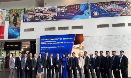 Chương trình đào tạo cho Lãnh đạo cấp cao cho các Tập đoàn Tổng công ty nhà nước Việt Nam với chủ đề “Quản trị điều hành cấp cao trong Kỷ nguyên Bền vững” tại Cộng hòa Singapore